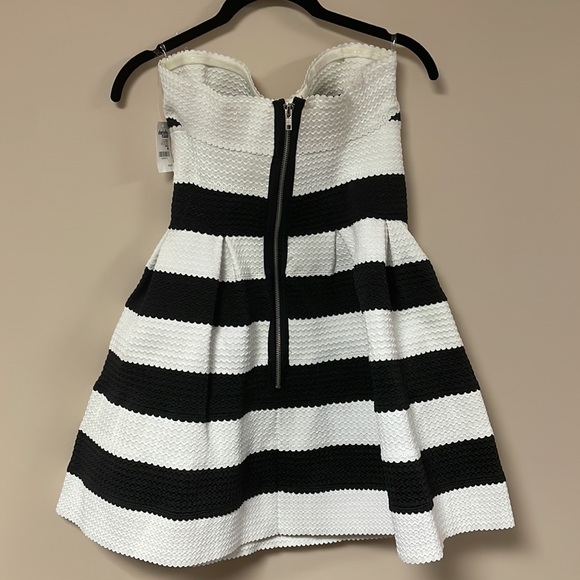Black & White Strapless Dress NWT - Picture 3 of 6